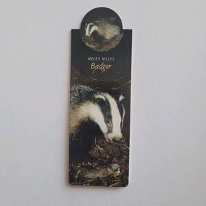 Cardmarks Badger Meles Wild Animals Magnetic Magnet UK Company If #2405, Y2k 00s